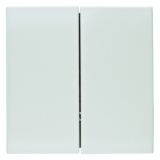 HAGER - PRZYCISK PODWÓJNY QUICKLINK KREM POŁYSK S.1 KNX RF  - 85146182