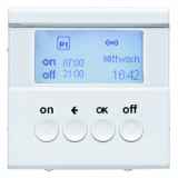 HAGER - ŁĄCZNIK CZASOWY QUICKLINK BIAŁY POŁYSK S.1/B.3/B.7 KNX RF - 85745289