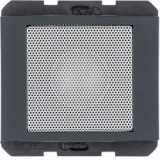 HAGER - GŁOŚNIK ANTRACYT MAT K.1 - 28827006