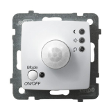 OSPEL - ELEKTRONICZNY CZUJNIK RUCHU BEZ RAMKI BIAŁY KARO - ŁP-16S/m/00