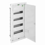 ELEKTRO-PLAST NASIELSK - ROZDZIELNIA RP 4X12 PE+N P/T IP30 DRZWI METALOWE BIAŁY MSF - 2004-00