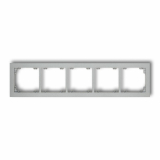 KARLIK - Ramka uniwersalna pięciokrotna srebrny metalik - 7DR-5