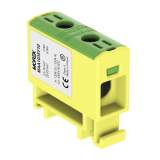 MOREK - OTL35  żółto-zielony 1xAl/Cu 2,5-35mm2 1000V AC/1500V DC Zacisk uniwersalny - MAA1035Y10