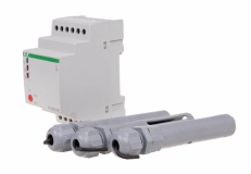 F&F - Przekaźnik kontroli poziomu cieczy dwu stanowy z regulacją czułości sond PZ-829 RC, montaz na szynie DIN,styk: 2x1NO/NC 230V - PZ-829RC