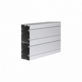 KONTAKT SIMON - Kanał 2-kom. Cabloplus ALU 160x55mm, dł. 2 mb, cena za 1mb; aluminium - TK11122/8
