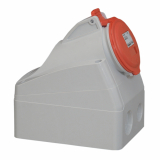 LEGRAND - GNIAZDO STAŁE 32A 3P+N+Z 400V IP44 P17 TEMPRA PRO - 555259
