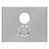 HAGER - ELEMENT CENTRALNY DO GNIAZDA GŁOŚNIKOWEGO STAL SZLACHETNA NIERDZEWNA K.5 - 11847004