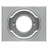 HAGER - ELEMENT CENTRALNY DO SYGNALIZATORA ŚWIETLNEGO E14 STAL SZLACHETNA LAKIEROWANA K.5 - 11677004