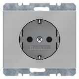 HAGER - GNIAZDO SCHUKO STAL SZLACHETNA NIERDZEWNA K.5 - 47157004