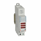LEGRAND - LAMPKA POTRÓJNA LED CZERWONA 230V - 412933