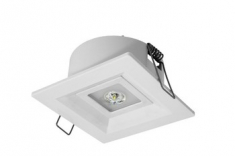 AWEX Sp. z o.o. - OPRAWA AWARYJNA LED 3W 1H JEDNOZADANIOWA IP20 BIAŁA LOVATO P ECO - LVPO/3W/E/1/SE/X/WH
