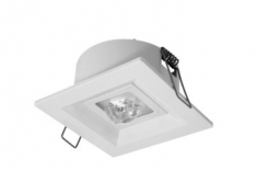 AWEX Sp. z o.o. - OPRAWA AWARYJNA LED 3W 1H JEDNOZADANIOWA IP20 BIAŁA LOVATO P ECO LED - LVPC/3W/E/1/SE/X/WH