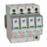 LEGRAND - OGRANICZNIK PRZEPIĘĆ AC Typ T2 4P 20kA 1,2kV ON 300 TT, TN (TNC, TNS) - 412223