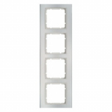 HAGER - RAMKA POCZWÓRNA ALUMINIOWA BIAŁY B.3 - 10143904