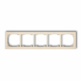 KARLIK - DECO; Ramka uniwersalna pięciokrotna - 1DR-5