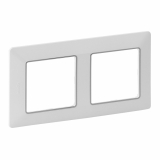 LEGRAND - RAMKA PODWÓJNA BIAŁA/CHROM VALENA LIFE - 754032