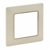 LEGRAND - RAMKA POJEDYNCZA KREMOWA/ZŁOTA VALENA LIFE - 754061