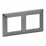 LEGRAND - RAMKA PODWÓJNA STALOWY VALENA LIFE - 754152