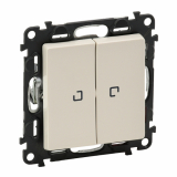 LEGRAND - ŁĄCZNIK ŚWIECZNIKOWY PODŚWIETLANY KREMOWY 250 V~ VALENA LIFE - 752228