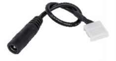 POLTRONIC - SZYBKOZŁĄCZKA TAŚMA LED JEDNOKOLOROWA 8MM TAŚMA-ZASILACZ - PG007899