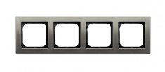 OSPEL - RAMKA POCZWÓRNA STAL INOX SONATA - R-4RM/37