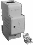 SIMET - BLOK ROZDZIELCZY MODUŁOWY 160A 1 BIEGUN SZARY ELP-LBR160AS - 84321002