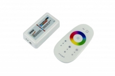 POLTRONIC - STEROWNIK RADIOWY + PILOT DO TAŚM LED RGB 18A. - PD015399