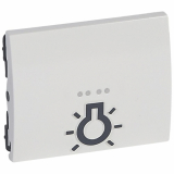 LEGRAND - KLAWISZ ARCTIC Z SYMBOLEM LAMPY DO MECHANIZMÓW PODŚWIETLANYCH SISTENA LIFE - 771010