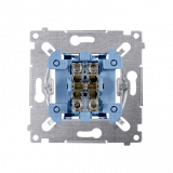 KONTAKT SIMON - PRZYCISK POJEDYNCZY ZWIERNY MECHANIZM ZACISKI AUTOMATYCZNE 10AX 250V SIMON 54 - SP1M