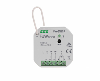 F&F - Radiowy sterownik rolet 230V- montaż PDT 85÷265V AC/DC - FW-STR1P