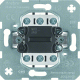 HAGER - ŁĄCZNIK JEDNOKLAWISZOWY 3 BIEGUNY MECHANIZM ZACISKI ŚRUBOWE ONE.PLATFORM - 53303303