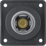 HAGER - GNIAZDO ZASILANIA 12 V MECHANIZM ANTRACYT MAT INTEGRO FLOW - 845712505