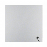 HAGER - ELEMENT CENTRALNY DO GNIAZDA Z UZIEMIENIEM Z POKRYWĄ ALUMINIUM MAT LAKIEROWANY B.KWADRAT/B.7 - 3965898994