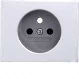 HAGER - ELEMENT CENTRALNY DO GNIAZDA Z UZIEMIENIEM Z PRZYSŁONAMI ALUMINIUM K.5 - 3965757003