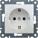 HAGER - GNIAZDO SCHUKO BIAŁY LUMINA 2 - WL1050