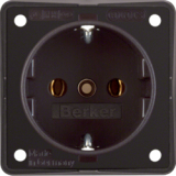 HAGER - GNIAZDO SCHUKO BRĄZOWY MAT INTEGRO FLOW  - 941852501