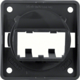 HAGER - PŁYTKA NOŚNA DO 2 MODUŁÓW MINI-COM CZARNY POŁYSK INTEGRO FLOW - 9455905