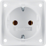 HAGER - GNIAZDO SCHUKO BIAŁY MAT INTEGRO FLOW  - 947782502