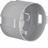 HAGER - PUSZKA POJEDYNCZA PODTYNKOWA ŚR.45MM SZARY INTEGRO FLOW - 91820