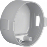 HAGER - PUSZKA PODTYNKOWA PŁYTKA ŚR.45 MM SZARY INTEGRO FLOW - 9182001
