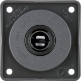 HAGER - GNIAZDO ZASILAJĄCE 12 V SAMOCHODOWE ANTRACYT MAT INTEGRO FLOW - 945172505