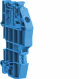 HAGER - PŁYTKA BLOKUJĄCA DLA SZYNY CU 10X3 MM - KW1HC