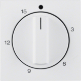 HAGER - PŁYTKA CZOŁOWA Z POKRĘTŁEM REGULACYJNYM DO MECHANICZNEGO ŁĄCZNIKA CZASOWEGO 0-15 MIN BIAŁY S.1/B.3/B.7 - 16321909