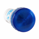 SPAMEL - LAMPKA KOMPAKTOWA NIEBIESKI 24V BA9S Z LED 24V NA PRĄD ZM.I ST.BA9S WYR.GOTOWY - PK22-LN-24-LED\AC/DC