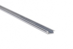 POLTRONIC - PROFIL ALUMINIOWY PODTYNKOWY PTB DO TAŚM LED DŁUGOŚĆ 202CM SZEROKOŚĆ 2,1CM PŁYTKI SUROWE ALUMINIUM PL-PTB-202 - PC012558