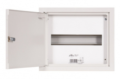 SABAJ - ROZDZIELNIA MODUŁOWA NATYNK 12 MODUŁÓW IP31 310X265X130 BIAŁY Z ZAMKIEM  - NRP 12 Z