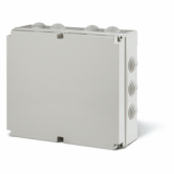 SCAME - PUSZKA NATYNK 300X220X120MM Z DŁAWNICAMI IP55 SZARY SCABOX - 685.009