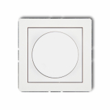 KARLIK - DECO Ściemniacz Elektroniczny regulator oświetlenia przyciskowo-obrotowy - DRO-1