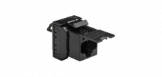 KONTAKT SIMON - Wkład gniazda komputerowego RJ45 kat.6 UTP z przesłoną przeciwkurzową - FBRJ456