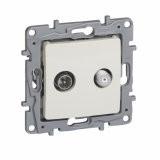 LEGRAND - GNIAZDO TV/SAT PRZELOTOWE 10DB KREMOWY NILOE - 764658